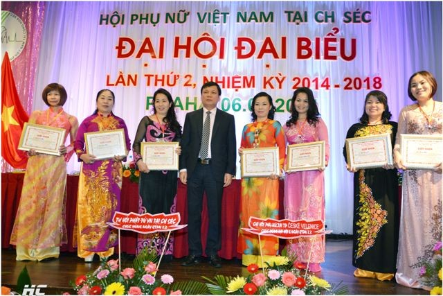 Đại hội Đại biểu lần thứ hai nhiệm kỳ 2014- 2018 Hội phụ nữ Việt Nam tại Cộng hòa Séc - ảnh 2